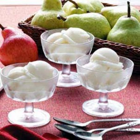 Pear Sorbet Recipe