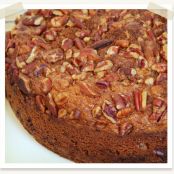 Pecan and Sour Cream Cake