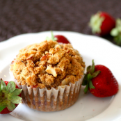 muffins - Strawberry Banana Crumble Muffins