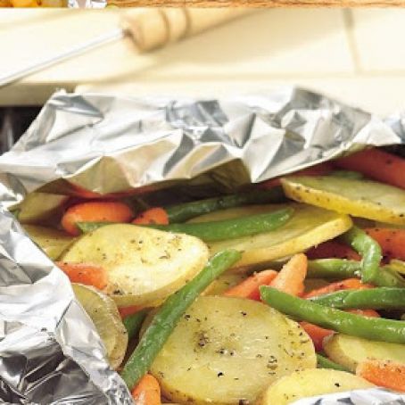 Grilled Garden Vegetable Medley
