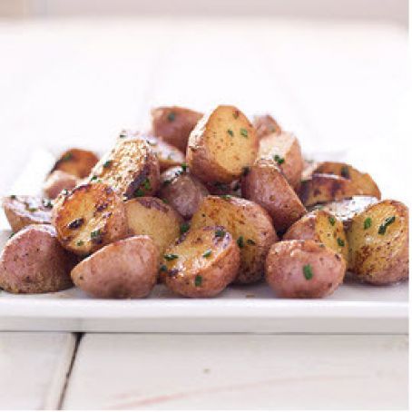 Braised Red Potatoes w/Lemon & Chives