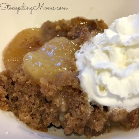3 Ingredient Slow Cooker Apple Spice Cake