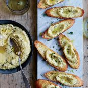 Herbed Chickpea Bruschetta