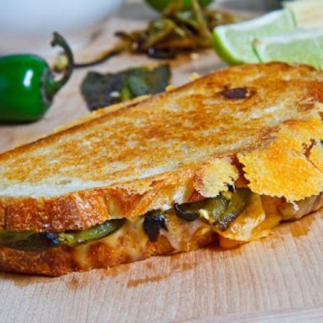 Jalapeno Popper Grilled Cheese