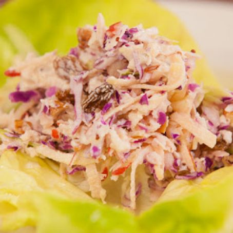 Cabbage, Apple and Celery Salad