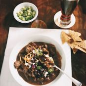 Beef Chili with Ancho, Mole, and Cumin