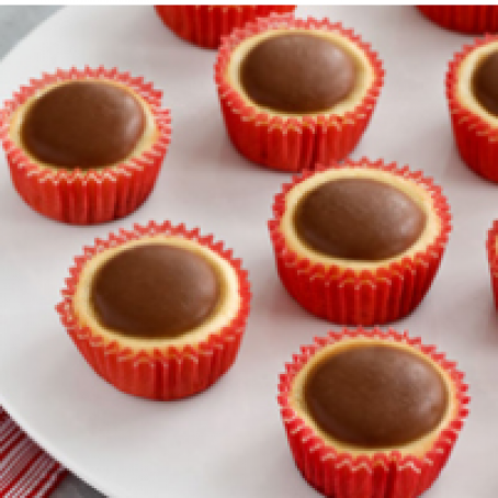 Two-Bite Cheesecakes