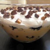Peanut Butter Cup Brownie Trifle