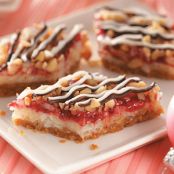 Raspberry Coconut Bars Recipe