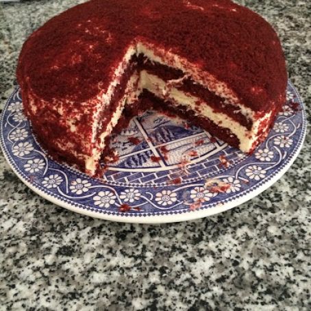 Red Velvet Cheesecake Cake-Cheesecake Factory