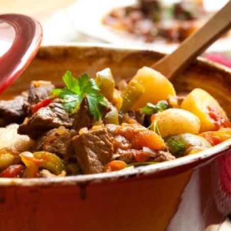 Hearty Veggie-Filled Beef Stew
