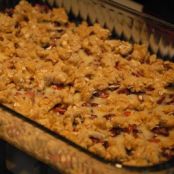 Cranberry Sour Cream Lemon Bars