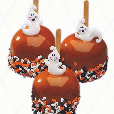 Caramel Halloween Apples
