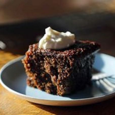Gingerbread loaf, like the Tea Cozy's
