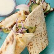 Chicken Shawarma with Green Beans and Zucchini