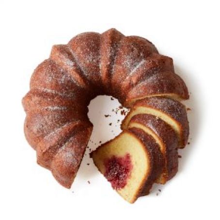 Jelly Doughnut Bundt Cake