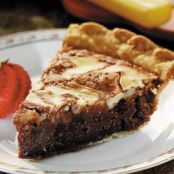 Fudge Marble Pie