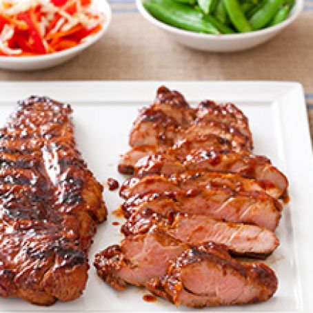 Chinese-Style Glazed Pork Tenderloin