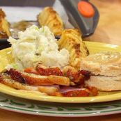 Smoked Ham with Orange-Rosemary Glaze