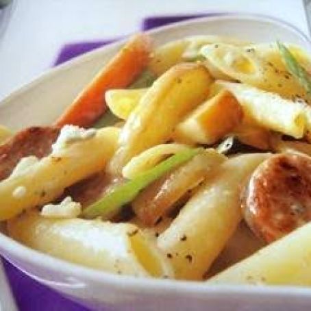 Apple Sausage Penne
