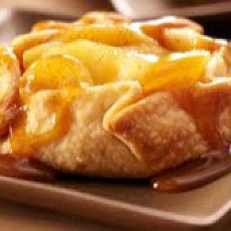 Caramel Apple Crostatas