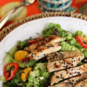 Caribbean Salad with Sweet Orange Vinaigrette