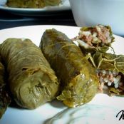 DOLMAS HOJAS DE PARRA