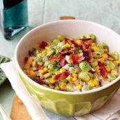 Creamy Bacon & Herb Succotash