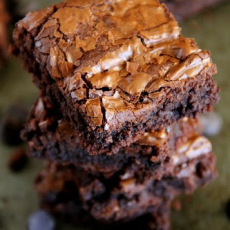 brownie - flourless double chocolate brownies