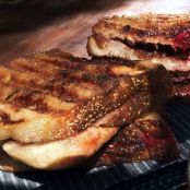 Chocolate Raspberry Panini with Marscapone