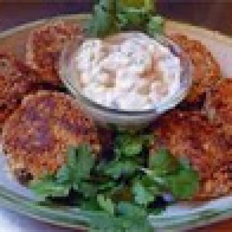 Mustard Potato Cakes