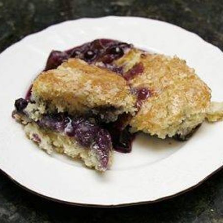 Blueberry-Peach Pudding Cake