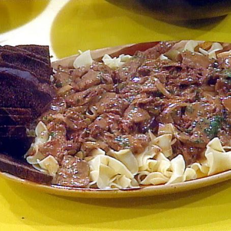 PORK LOIN STROGANOFF