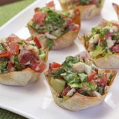 BLT Wonton Crunchies ( Hungry Girl)