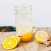 Orange Lemon & Ginger Infused Water