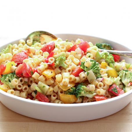 Marinated Vegetable Pasta Salad
