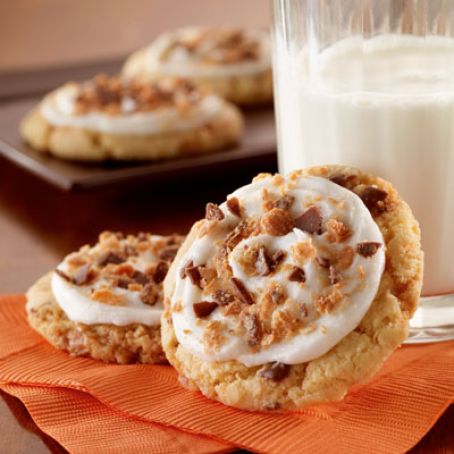 FROSTED CANDY BAR SUGAR COOKIES