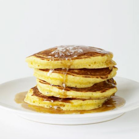 Cornmeal Buttermilk Pancakes