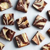 Fudgy Gluten-Free Cream Cheese Brownies