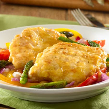 Golden Chicken & Vegetable Saute