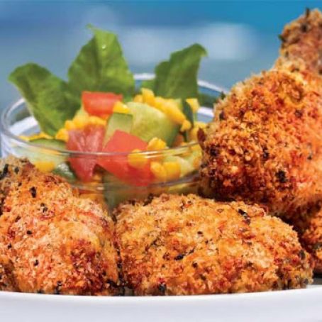 Baked Furikake Fried Chicken