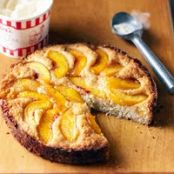 South Dakota Peach Kuchen