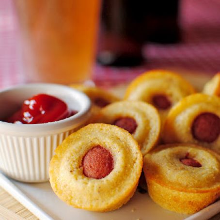 Mini Corn Dog Muffins