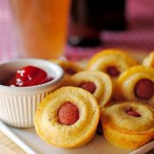 Mini Corn Dog Muffins