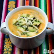Ecuadorian Potato Cheese     Soup (Locro de papa)