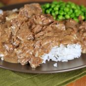 Ultimate Beef Stroganoff {Slow Cooker}