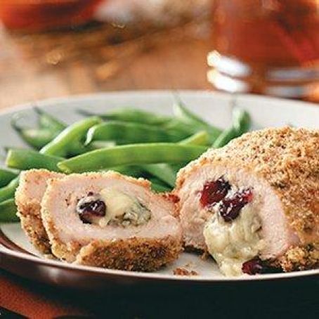 Cranberry-Gorgonzola Stuffed Chicken