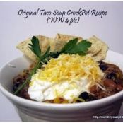 Taco Soup Crock Pot Recipe (WW 4pts)
