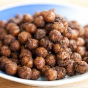 Spicy Moroccan Roasted Chickpeas
