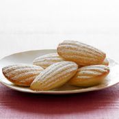 Lemon & Rose Madeleines